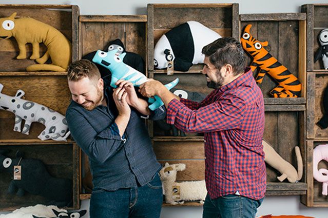 Andrew Ruesch and Plinio Garcia