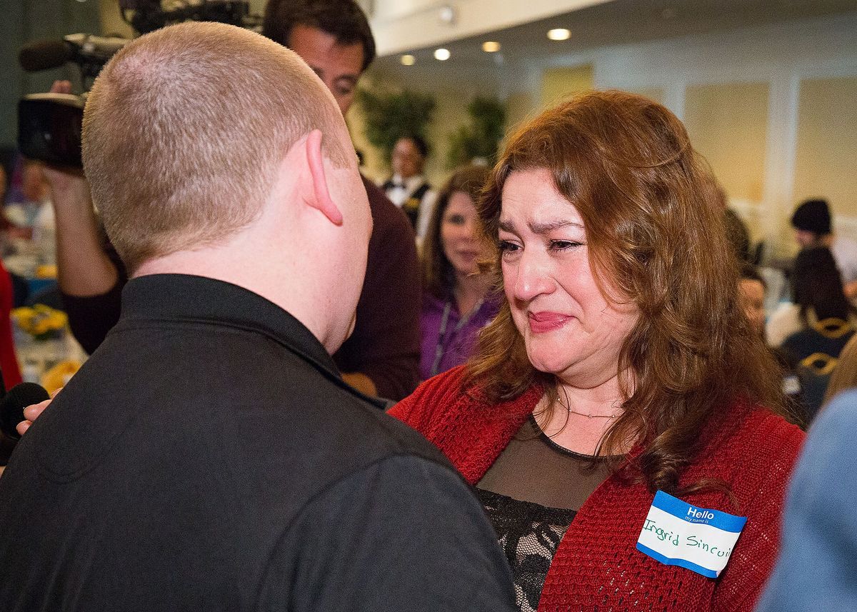 Ingrid Sincuir and Charles Bolan