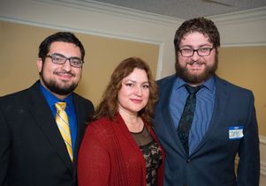 Andrew, Ingrid and Jorge Sincuir