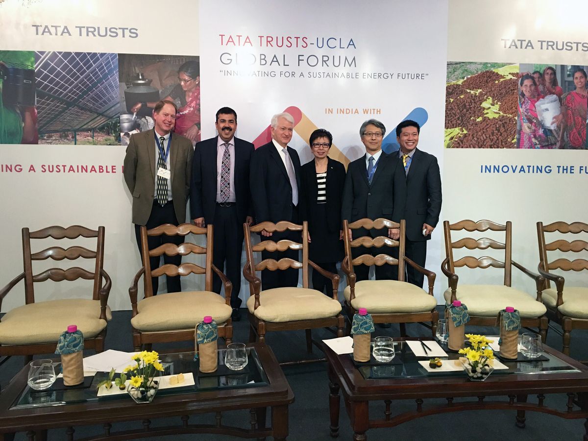 UCLA delegation to the UCLA Tata Global Forum