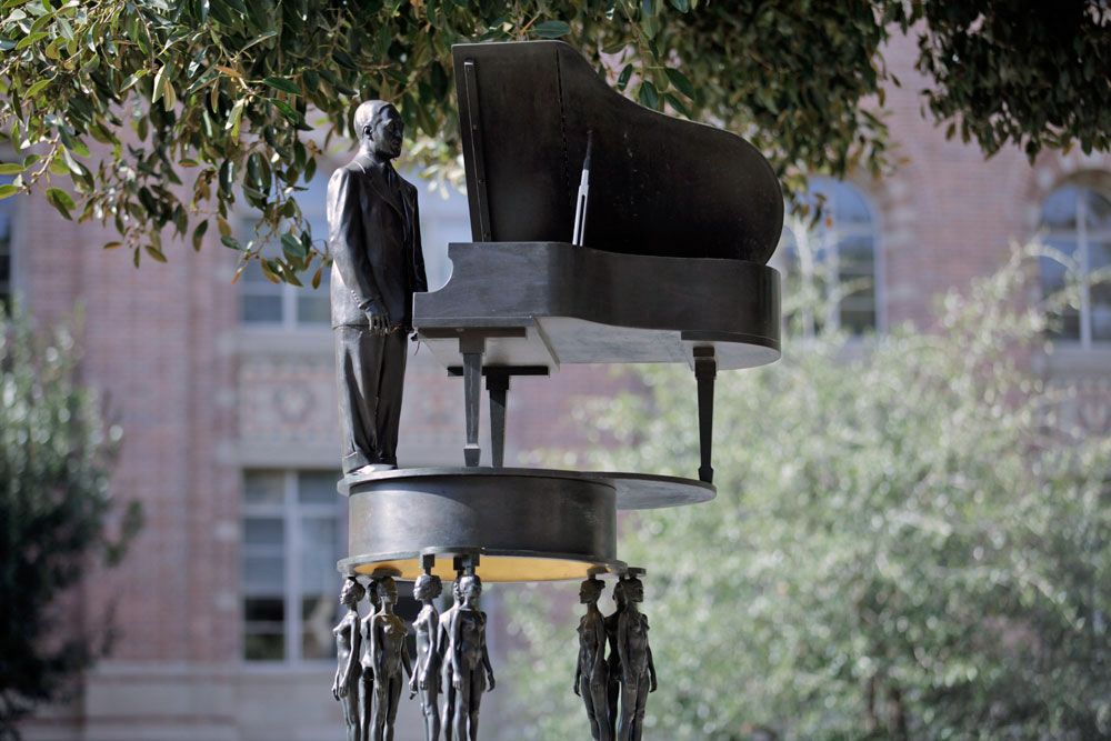 Duke Ellington sculpture