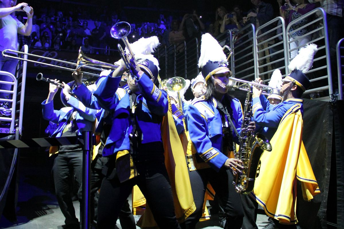 Band at Rolling Stones concert