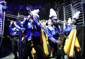 Band at Rolling Stones concert