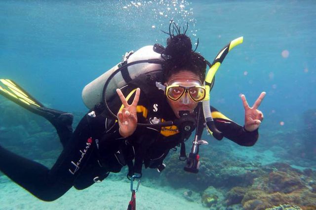 Student in Paul Barber's summer program