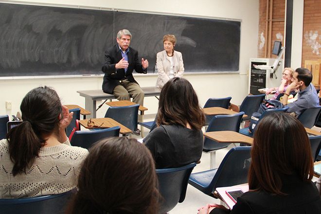 Zev Yaroslavsky in class