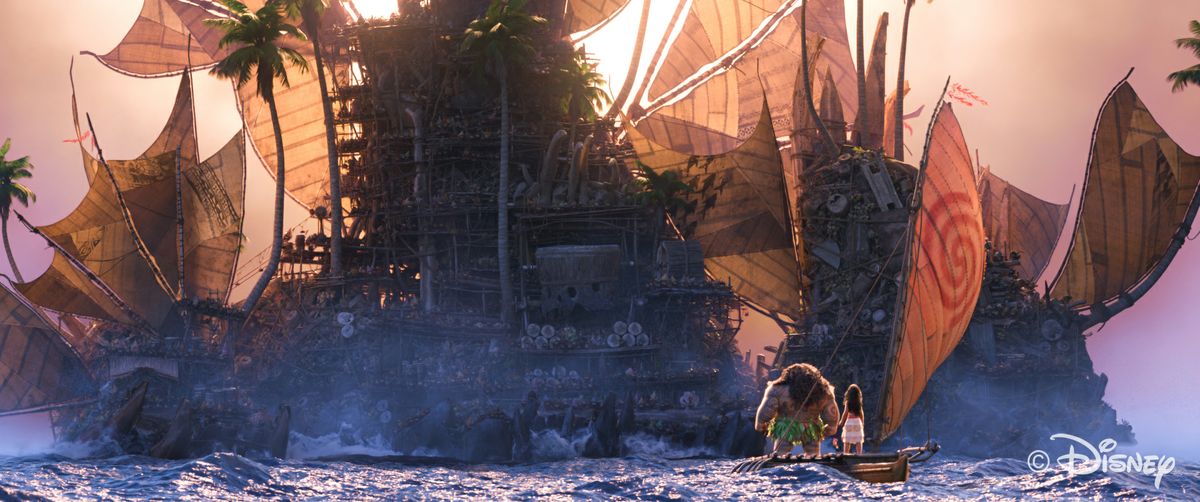 Scene from “Moana”
