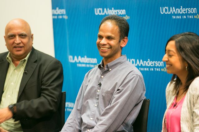 T.K. Pillan, Baghwan Chowdhry and Bhavna Sivanand