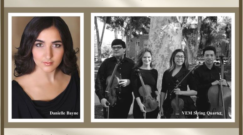 Danielle Bayne and the VEM String Quartet