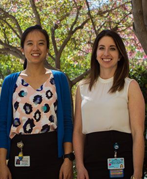 Francesca Hernandez and Danielle Wickman