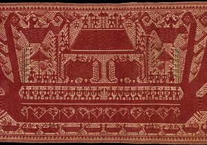 Austronesians - ceremonial textile croppped