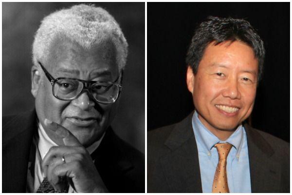 The Rev. James Lawson Jr. and Kent Wong