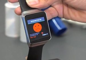 Smart watch sensor