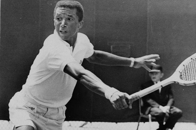 Arthur Ashe at UCLA 1965