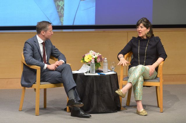 Kal Raustiala and Christiane Amanpour