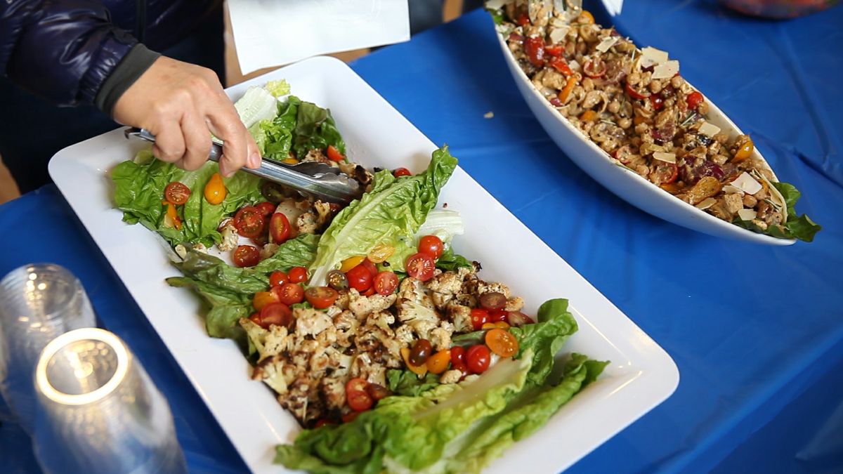 Food prepared by Marquell Croaddock