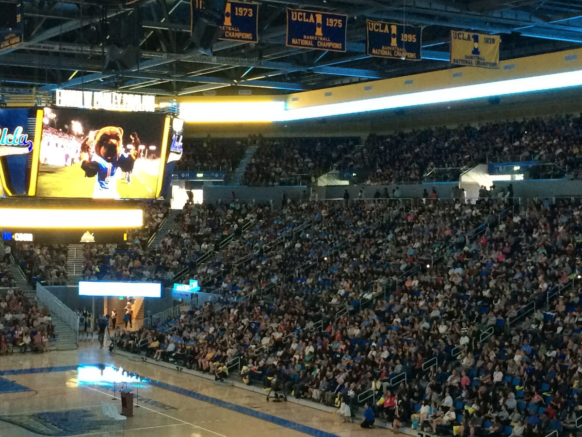 Bruin Day Pauley Pavilion crowd
