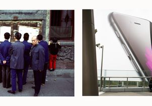 Bulletin board and iPhone