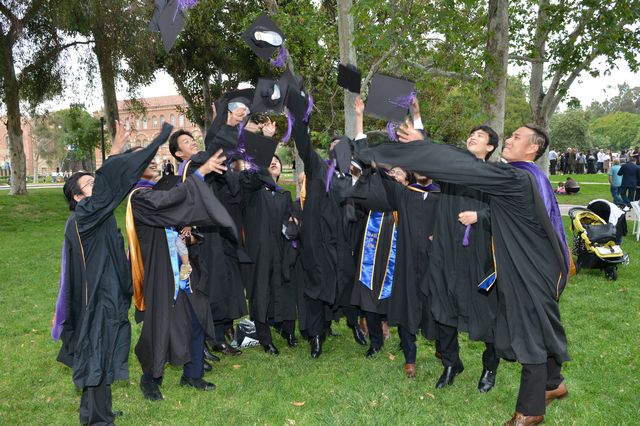 UCLA Law graduates at 2016 ceremony