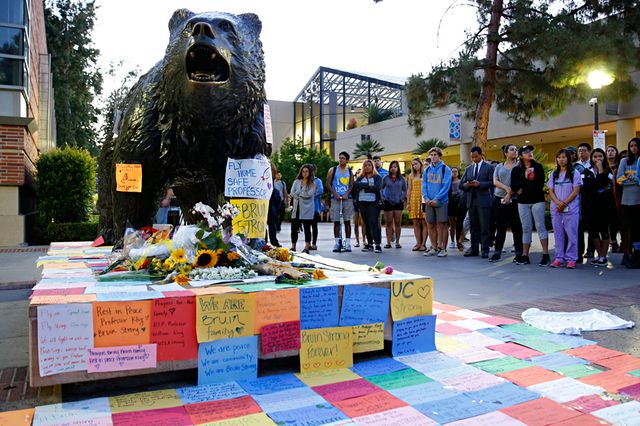 Memorial at the Bruin
