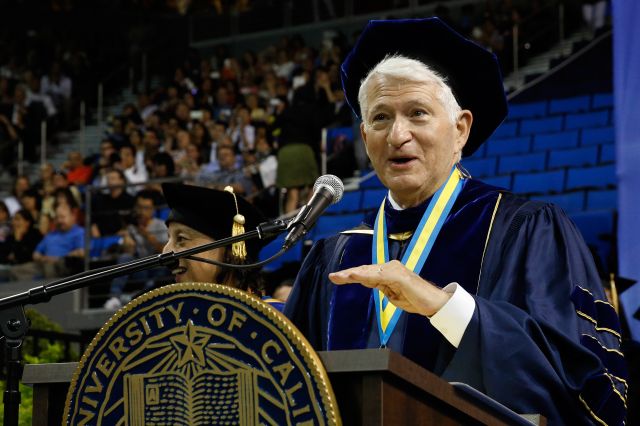 Chancellor speaks at commencement
