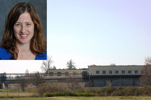 Laura Abrams and Oregon State Penitentiary in Salem