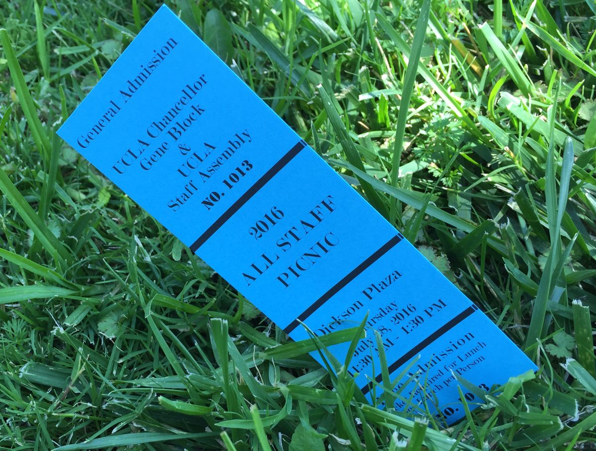 Staff Picnic ticket