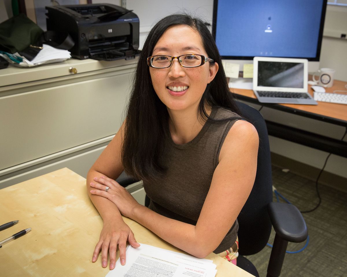 Pamela Yeh in her office