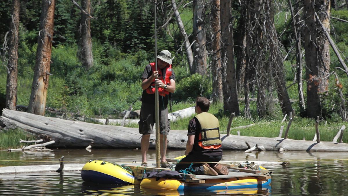 Lake sediment sample 