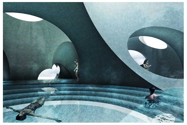 Design of Liepāja Thermal Bath in Latvia