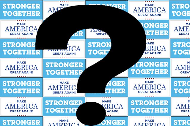 Graphic for presidential election