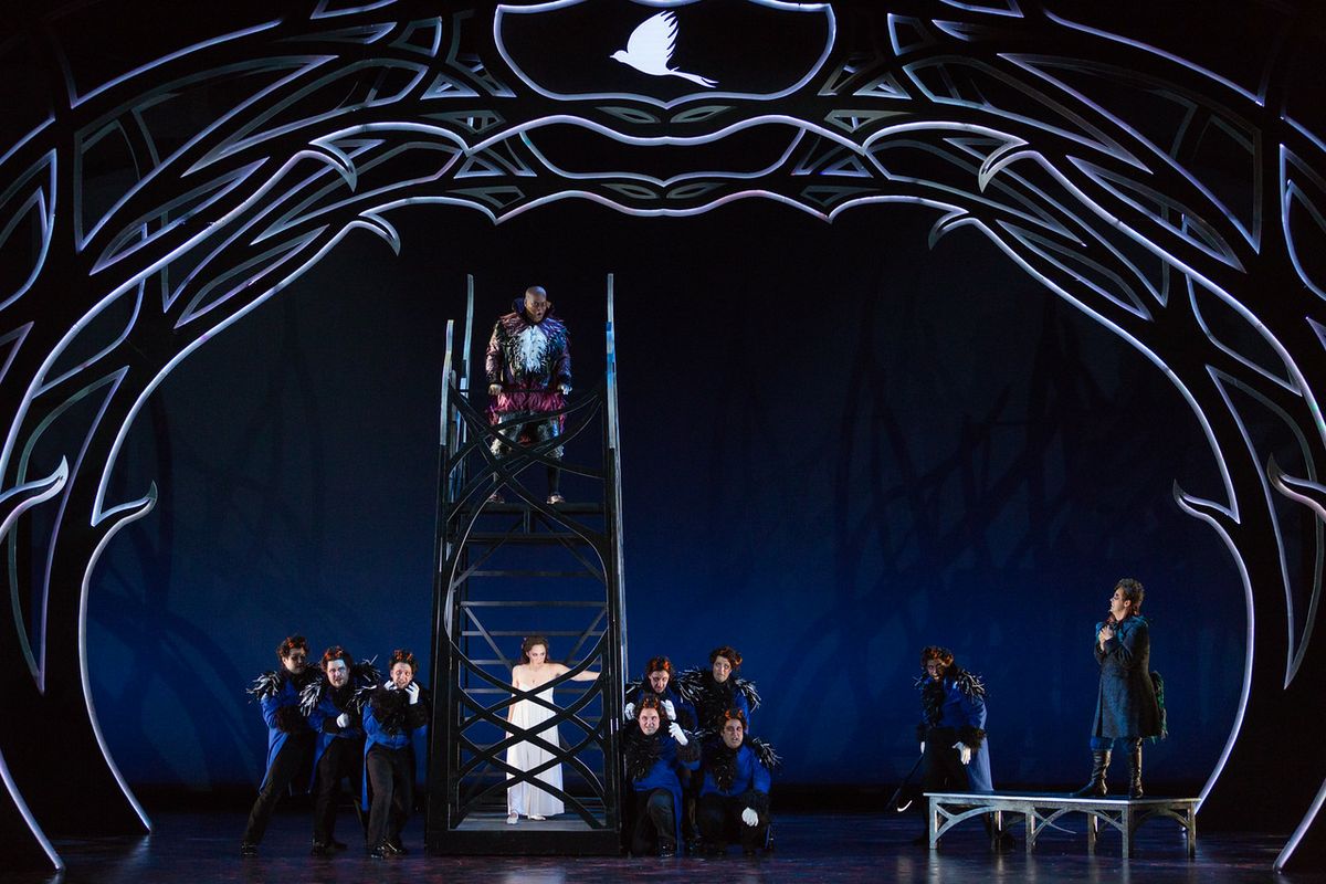 Scene from "The Thieving Magpie"