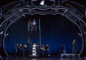 Scene from "The Thieving Magpie"