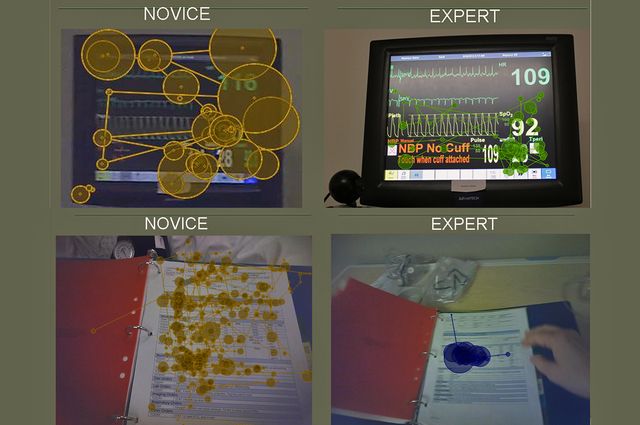 Nurses eye tracking
