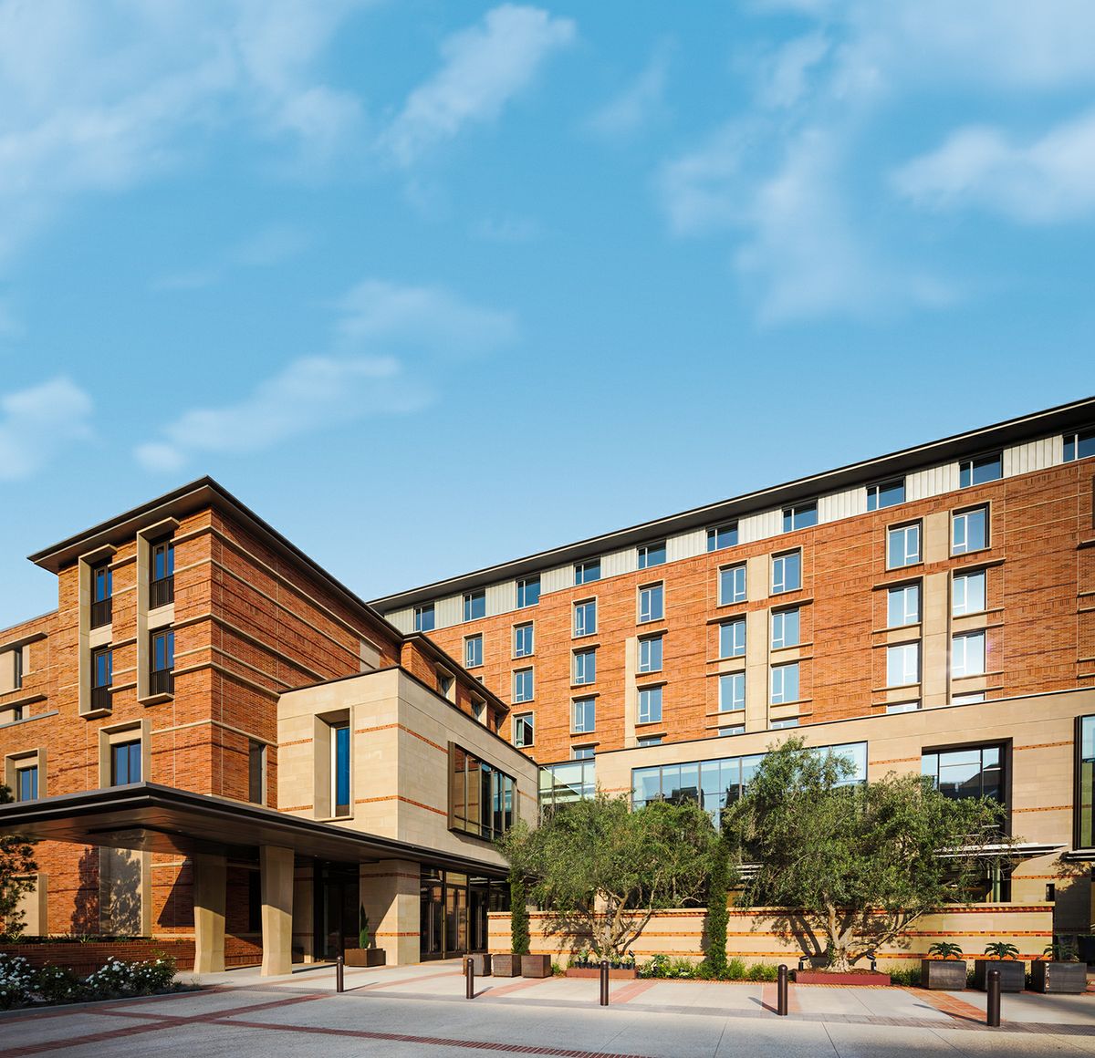 Luskin Conference Center front entry