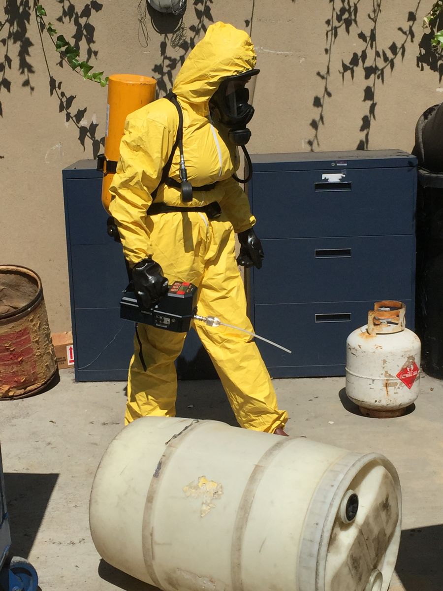 UCLA staff train residents for jobs testing for lead contamination in