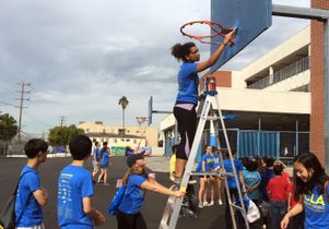 Volunteer Day 2016 Hoop