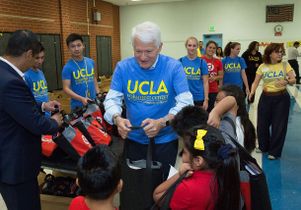Chancellor Block at Volunteer Day 2016