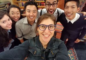 Selfie with Mayim Bialik, by Mayim Bialik
