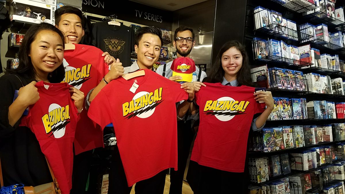 Five UCLA recipients of the Big Bang scholarship