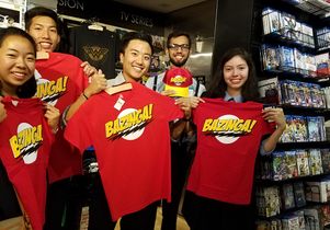 Five UCLA recipients of the Big Bang scholarship