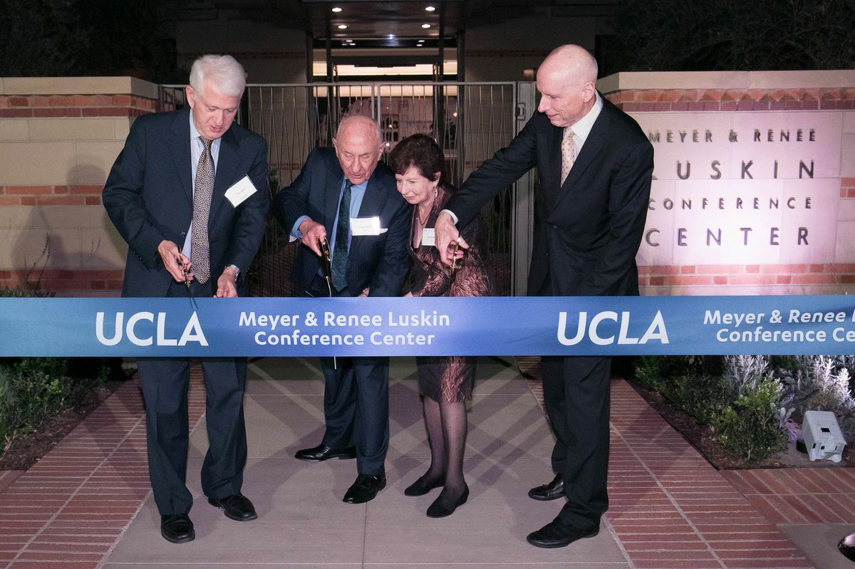 Luskin Conference Center opening