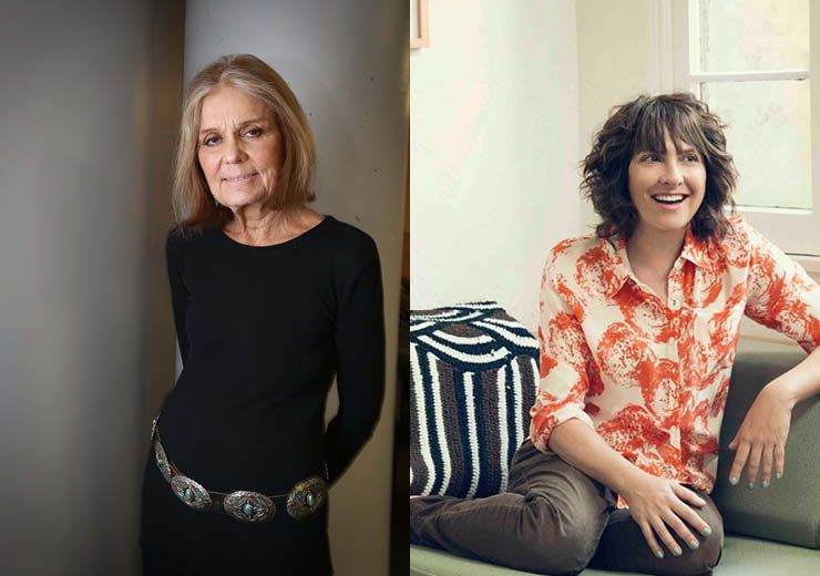 Gloria Steinem and Jill Soloway