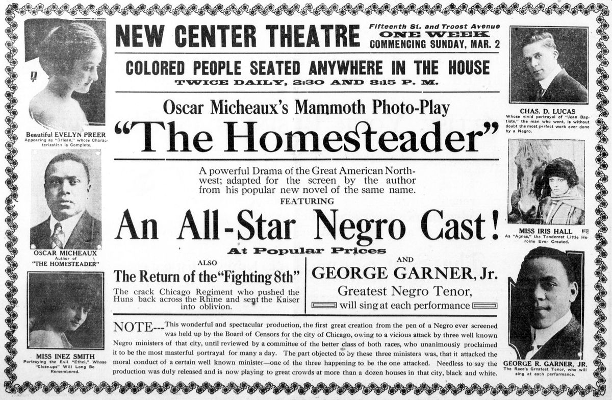 The Homesteader newspaper ad