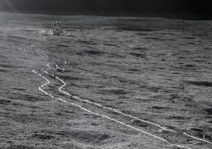 Apollo 14 on the moon