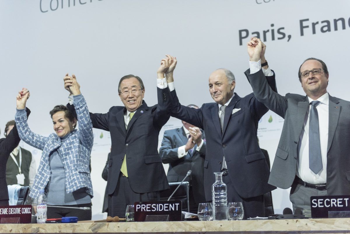 Paris Agreement in 2015