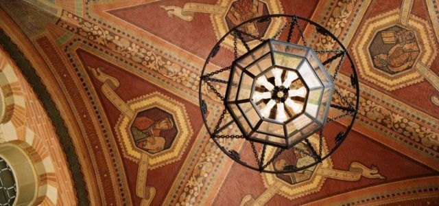 UCLA tile mosaic