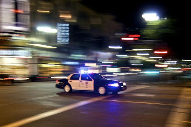 LAPD car