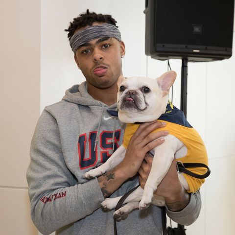 D'Angelo Russell with Coogee