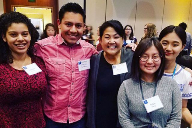 Joselyne Franco, Nestor Caytano-Cardenas, Sarah Bang, Ye Bin Yang and Na Yeon Kim