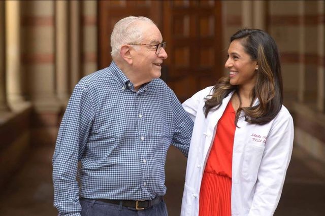 Dr. Sheila Sahni and a friend